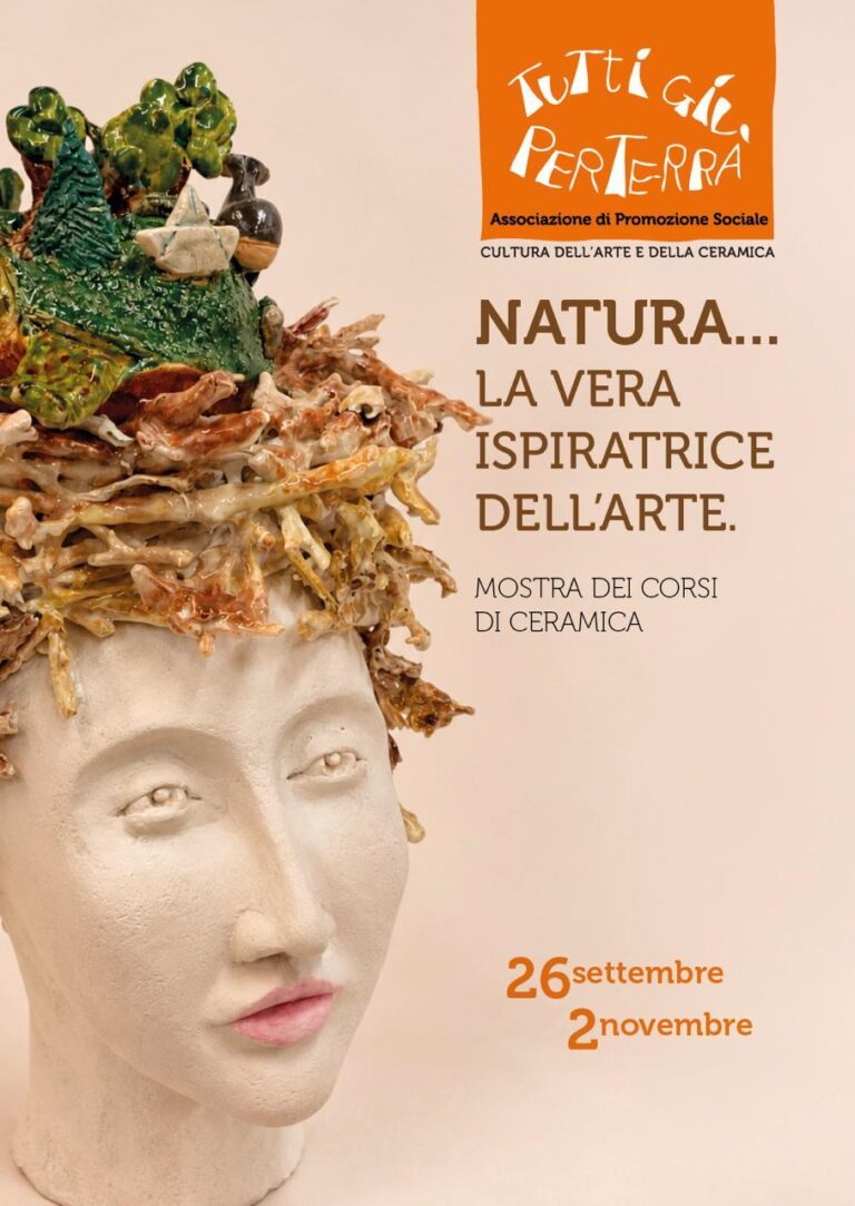 Natura la vera ispiratrice dell'arte - tuttigiuperterra - mostra dei corsi di ceramica